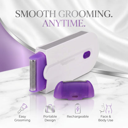Finishing Touch Hair Remover for Women – Rechargeable Electric Facial & Body Shaver, Gentle Hair Removal for Face, Legs, Arms & Underarms