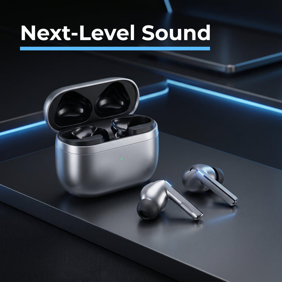 EarBuds 3 Pro Wireless Earbuds – Premium Bluetooth Earphones with Charging Case for Music, Calls & Daily Use