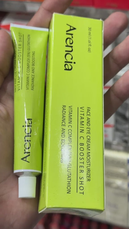 Arencia Vitamin C Booster Shot 30ML – Brightening Facial tube for Radiant, Smooth & Healthy-Looking Skin